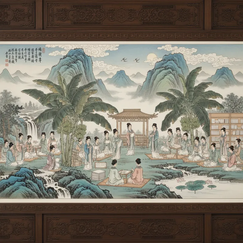 The Banana Garden Poetry Club: When Women Took Over Chinese Poetry