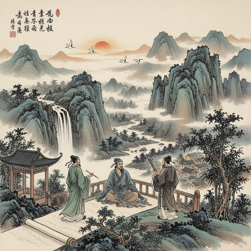 Exploring Chinese Classical Poetry: Tang, Song, and Yuan Poets’ Literary Legacy