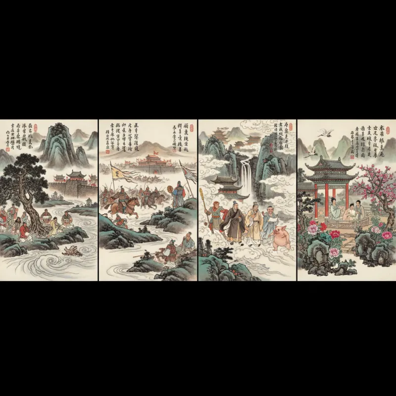 The Four Great Classical Novels of Chinese Literature