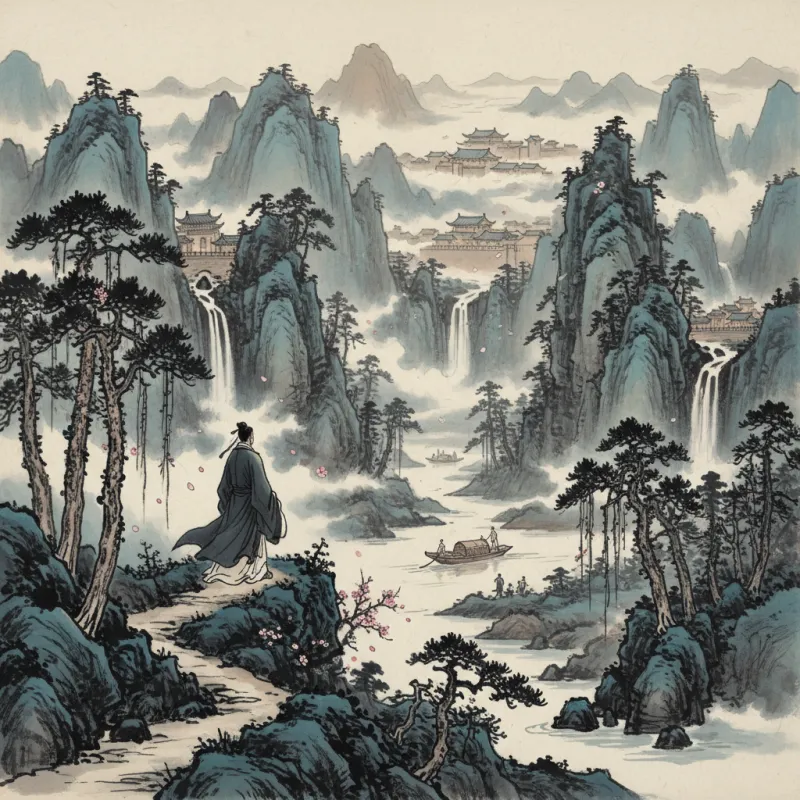 The Melancholy of Exile: A Journey Through Tang, Song, and Yuan Poetry