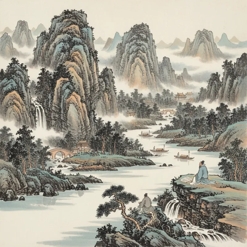 Nature Poetry in the Tang Dynasty: Mountains, Rivers, and the Art of Seeing