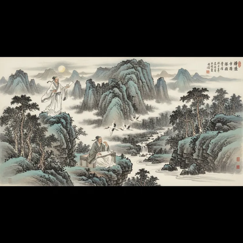 The Great Poets of China: Li Bai, Du Fu, and the Rivalry That Never Was